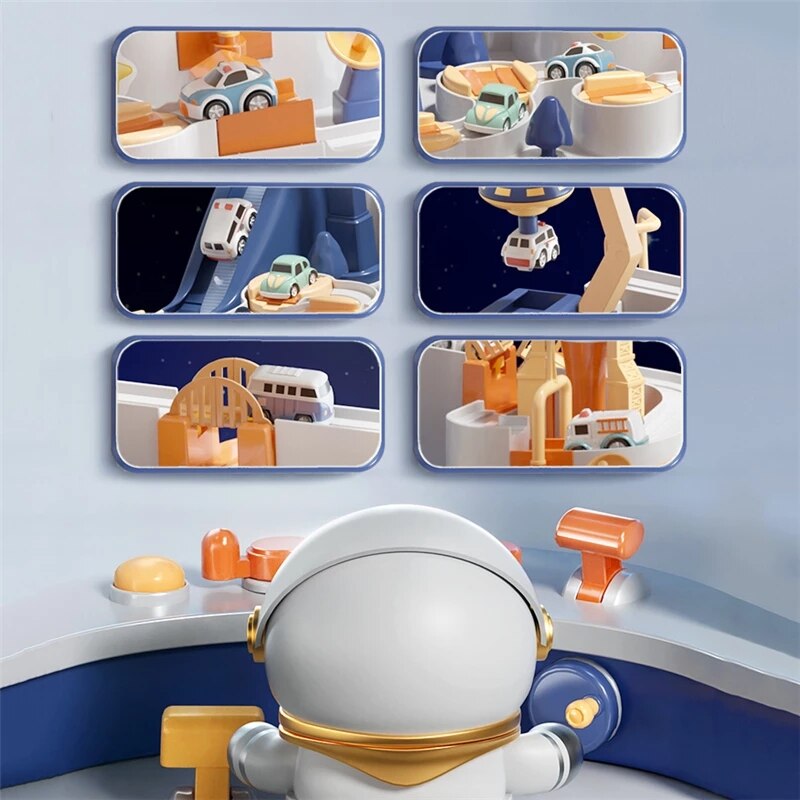 Toystar Montessori Space Adventure | Create Endless Imagination - Educational Circuit Toy - Bestseller -Creëer Eindeloze V...