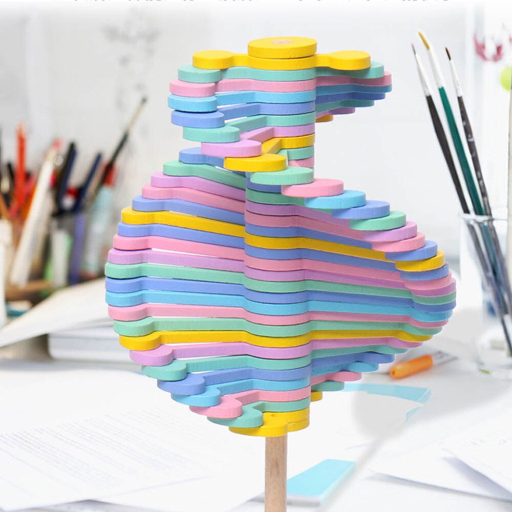 Toystar EcoToys CalmPop | Soothing and Fun - Wooden Fidget Toy - Rustgevend en Leuk - Houten Fidget Speelgoed (5)