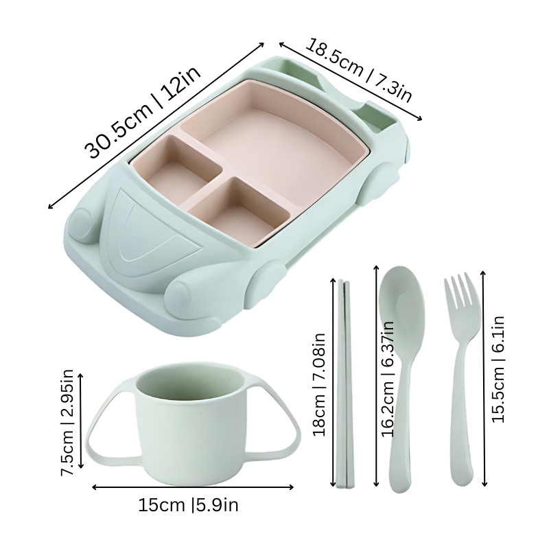 Toystar MealRacer | Happy Healthy Eating - Children's Dining Set - Gelukkig Gezond Eten - Kinder Eetset (19)