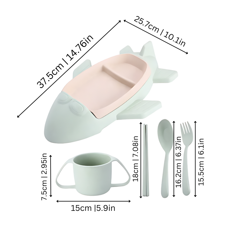 Toystar MealRacer | Happy Healthy Eating - Children's Dining Set - Gelukkig Gezond Eten - Kinder Eetset (20)