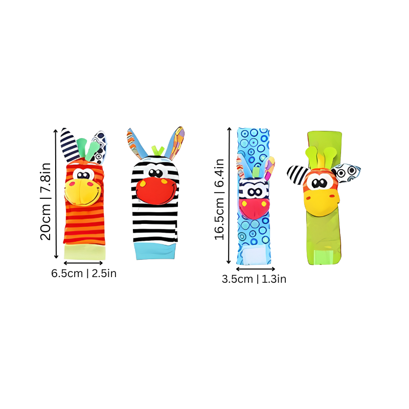 Toystar BabyTinker | Play and Develop - Rattle Star Playset and Baby Socks - Speel en Ontwikkel - Rammelaar Ster Speelset ...