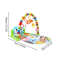 Thumbnail for Toystar Baby Music Rack Playmat | Perfect for Babies - Fun Activity Gym with Piano Keyboard - Perfect voor Baby's - Leuke ...