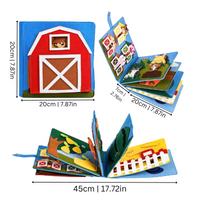 Thumbnail for Toystar FarmFables | Stimulate Young Minds - Educational Felt Book for Toddlers - Stimuleer Jonge Geesten - Educatief Vilt...