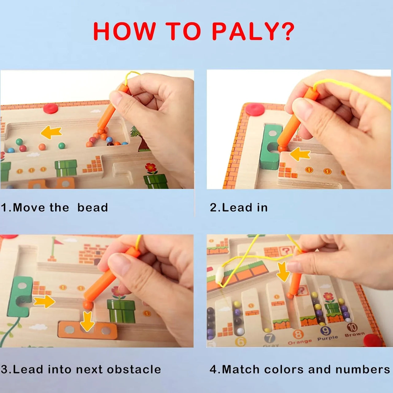 Toystar Magnetic Explorer Maze | Encourage creativity - Montessori maze board for children - Bestseller - Stimuleer creati...