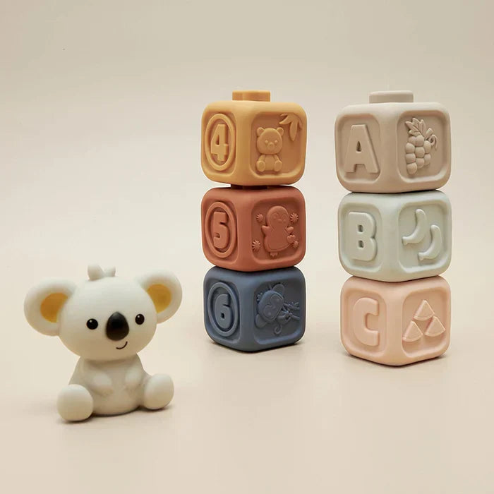 Toystar Baby Silicone Blocks | Learning and Playing - Montessori Toys - Leren en Spelen - Montessori Speelgoed (7)