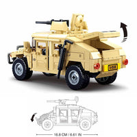 Thumbnail for Toystar Military Humvee Jeep | Realistic Building - Create a Military Jeep for Action Figures - Realistisch Bouwen - Maak ...