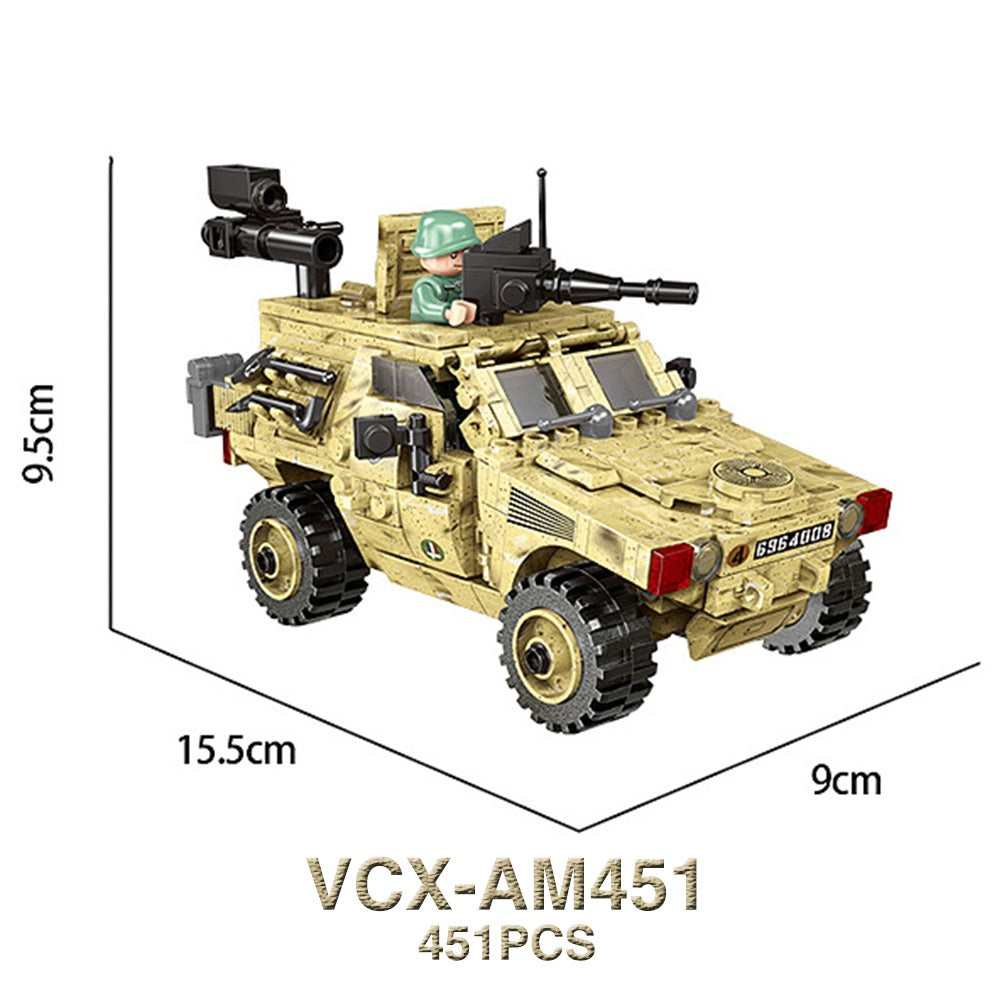 Toystar Military Humvee Jeep | Realistic Building - Create a Military Jeep for Action Figures - Realistisch Bouwen - Maak ...