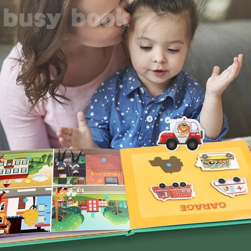 Montesorri Busy Book™ | Educational and creative book for children