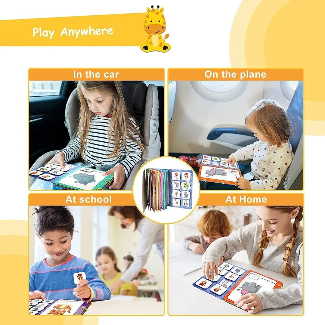 Montesorri Busy Book™ | Educational and creative book for children