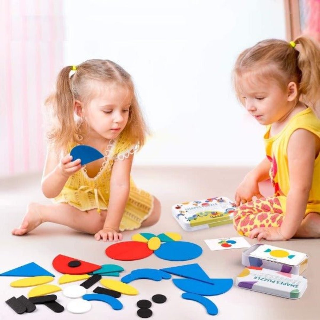 Toystar ShapeGenius | Learning through play with shapes - Wooden geometric puzzle for children - Bestseller - Spelend lere...