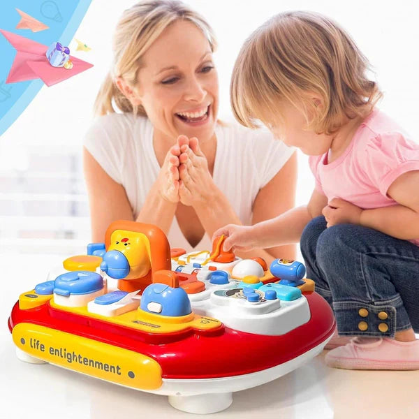 Toystar BabyPlay | Learning and discovering with fun - Interactive activity table with music and light - Educatief Speelgo...