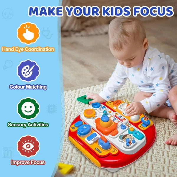 Toystar BabyPlay | Learning and discovering with fun - Interactive activity table with music and light - Educatief Speelgo...