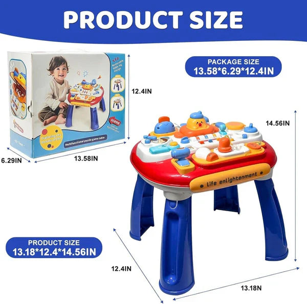 Toystar BabyPlay | Learning and discovering with fun - Interactive activity table with music and light - Educatief Speelgo...