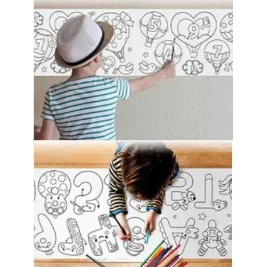 Toystar ArtiRoll | Let creativity flourish - Colorful drawing roller for children - Laat creativiteit bloeien - Kleurrijke...