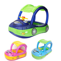 Thumbnail for Toystar AquaRacer | Splashing fun - Baby inflatable boat with sun canopy - Opblaasbootje