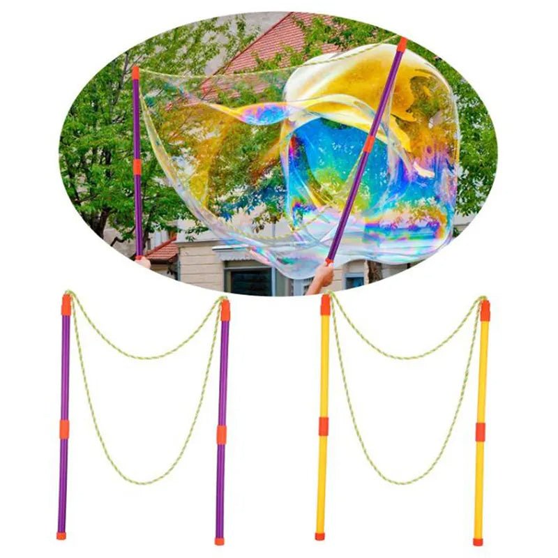 Toystar BubbleJoy | Magic bubble fun - XXL bubble wands for outdoors - Magisch bellenplezier - XXL bellenblaas toverstokke...