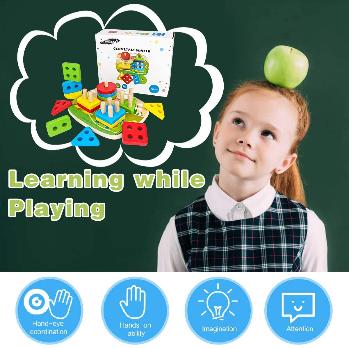 Toystar EcoToys Building Blocks | Develop Creativity - Montessori building blocks for children - Ontwikkel Creativiteit - ...