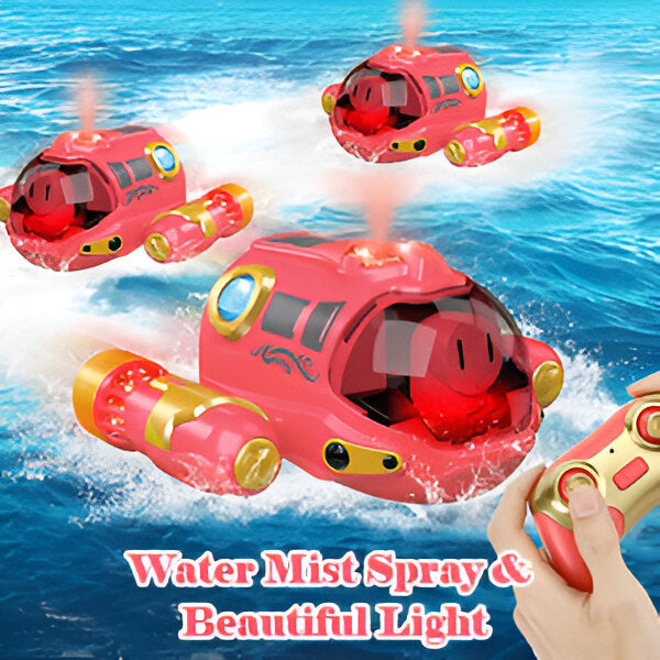 Toystar AquaRacer | Exciting water adventure - RC Motorboat with lighting and spray function - Bestseller - Spannend water...