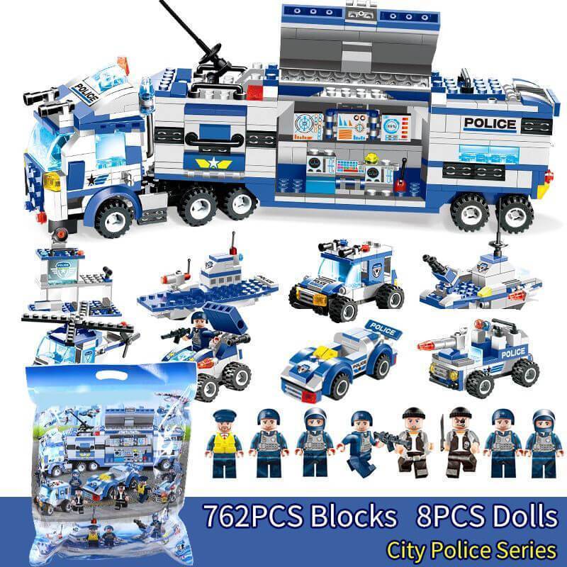 Toystar PowerForce | Building Fun for Adventurous Kids - Blocks SWAT Police Series - Bouwplezier voor Avontuurlijke Kids -...