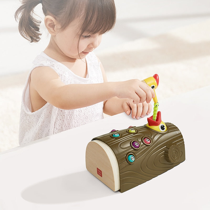Toystar Montessori Woodpecker | Discover Creativity - Play & Learn with Fun - Ontdek Creativiteit - Speel & Leer met Plezi...
