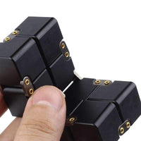 Thumbnail for Toystar StressMaster | One-Hand Stress Cube - Portable Metal Infinity Cube Toy for Kids & Adults (9)