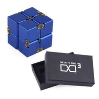 Thumbnail for Toystar StressMaster | One-Hand Stress Cube - Portable Metal Infinity Cube Toy for Kids & Adults (4)