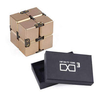 Thumbnail for Toystar StressMaster | One-Hand Stress Cube - Portable Metal Infinity Cube Toy for Kids & Adults (6)