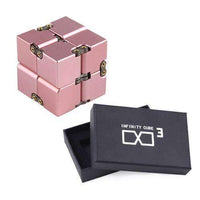 Thumbnail for Toystar StressMaster | One-Hand Stress Cube - Portable Metal Infinity Cube Toy for Kids & Adults (3)