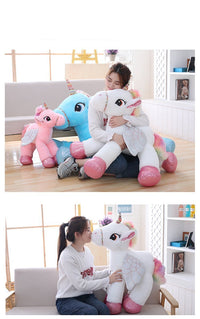 Thumbnail for Toystar Unicorn Soft Plush Toy | Perfect gift for kids - big, cute and cozy - Perfect cadeau voor kinderen - groot, schatt...