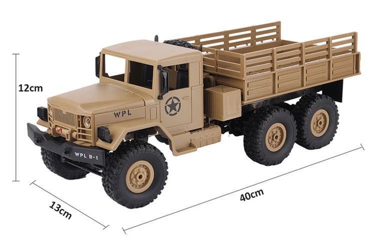 Toystar Tactical Off-Road 6WD Military Transporter | Ultimate adventure for kids - Crawling car with remote control - Ulti...