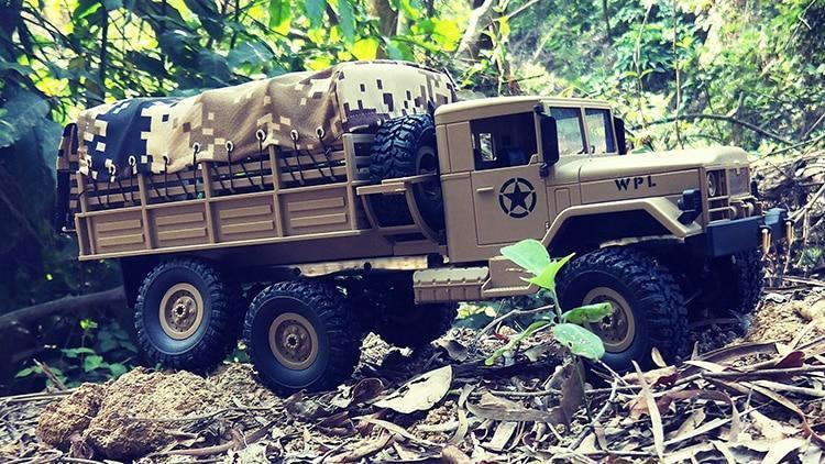Toystar Tactical Off-Road 6WD Military Transporter | Ultimate adventure for kids - Crawling car with remote control - Ulti...