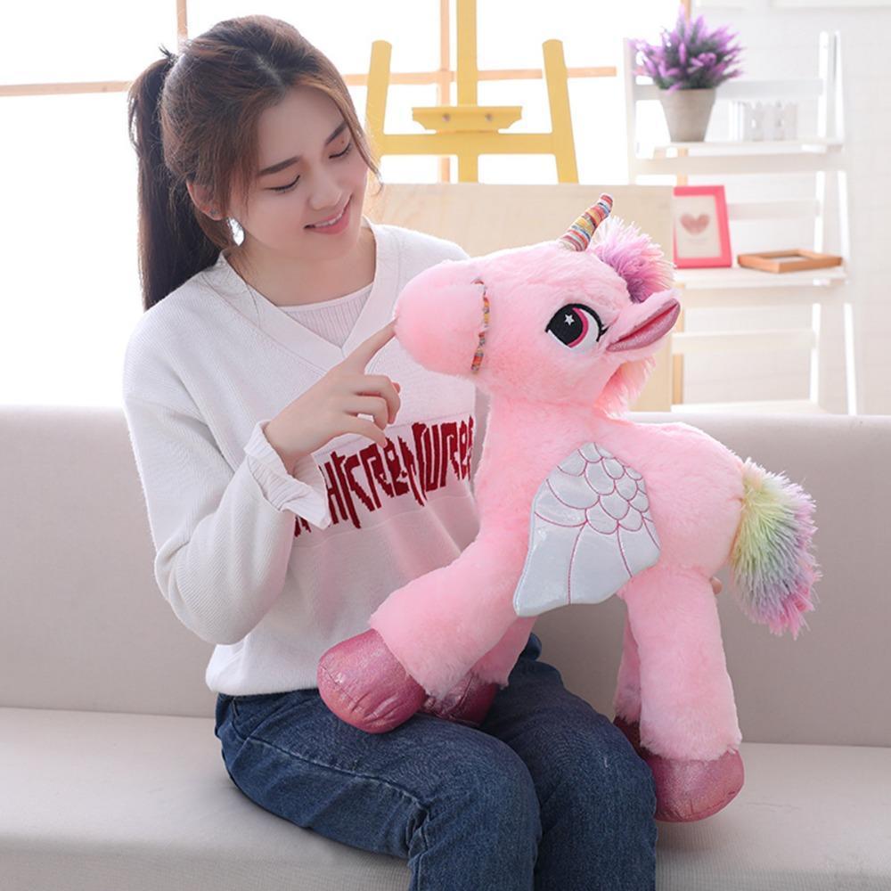 Toystar Unicorn Soft Plush Toy | Perfect gift for kids - big, cute and cozy - Perfect cadeau voor kinderen - groot, schatt...