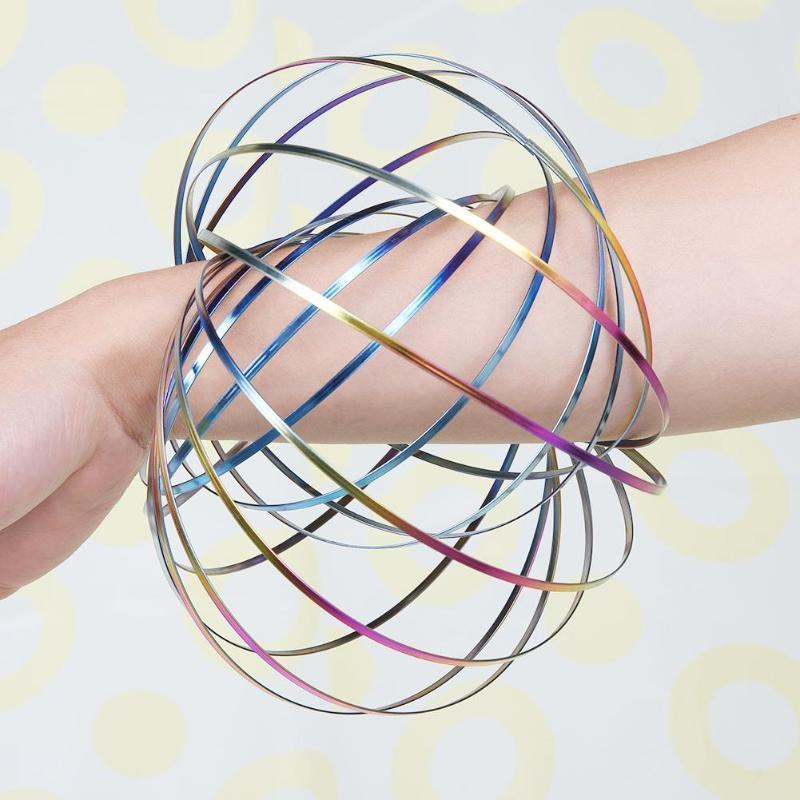 Toystar Magical 3D Spring Bracelet | Stress Reduction & Creativity - Magic Ring for Adults and Children - Stressverminderi...