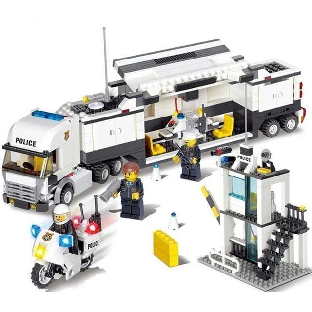 Toystar SeaBlockMaster | Build your own maritime world - Police Station - Bouw je eigen maritieme wereld - Politiebureau (3)