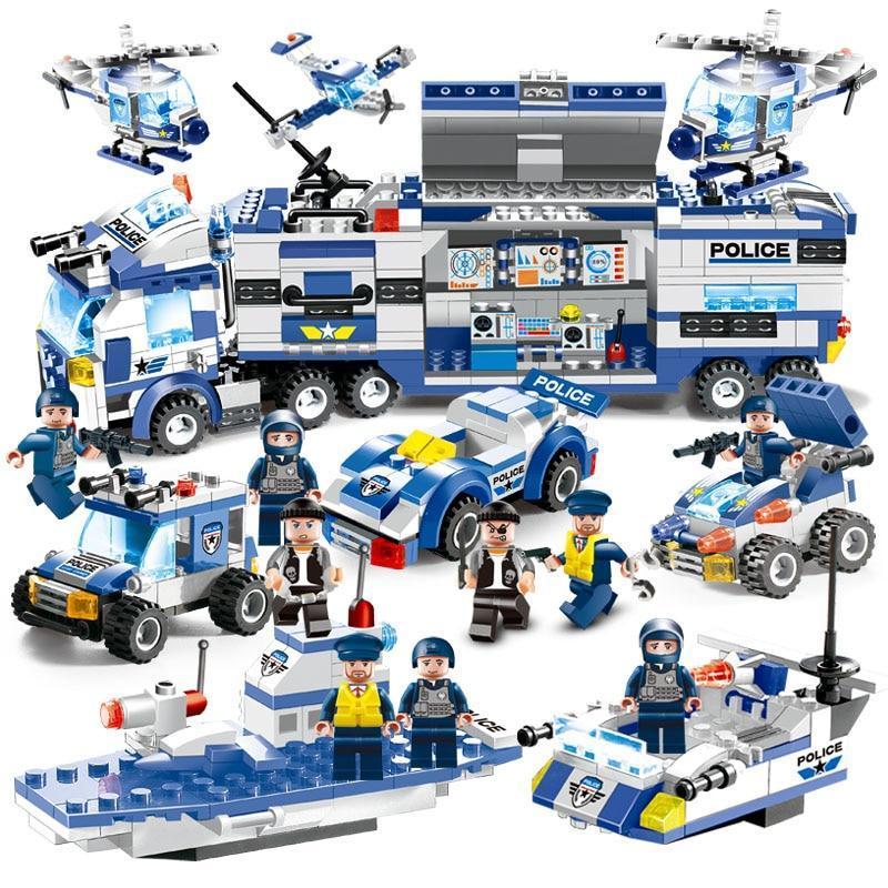 Toystar PowerForce | Building Fun for Adventurous Kids - Blocks SWAT Police Series - Bouwplezier voor Avontuurlijke Kids -...