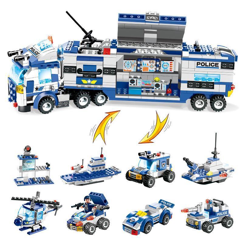 Toystar PowerForce | Building Fun for Adventurous Kids - Blocks SWAT Police Series - Bouwplezier voor Avontuurlijke Kids -...