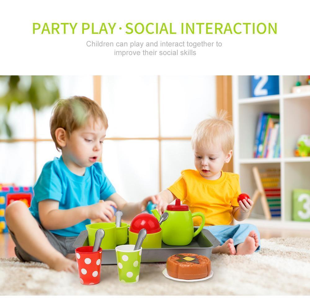 Toystar Children Tea Set Toys | Educational and Creative Toys - Learn and play with fun - Educatief en Creatief Speelgoed ...
