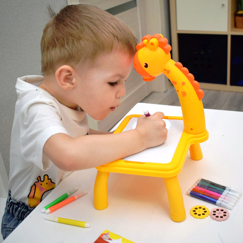 Toystar Dino Table | Let the imagination come alive - Creative dinosaur drawing board including free 12-piece drawing set ...