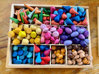 Thumbnail for Toystar EcoToys Mandalora Set | Unleash your Child's Creativity – 324 Pieces Wooden Mandala Parts - Ontketen de Creativite...