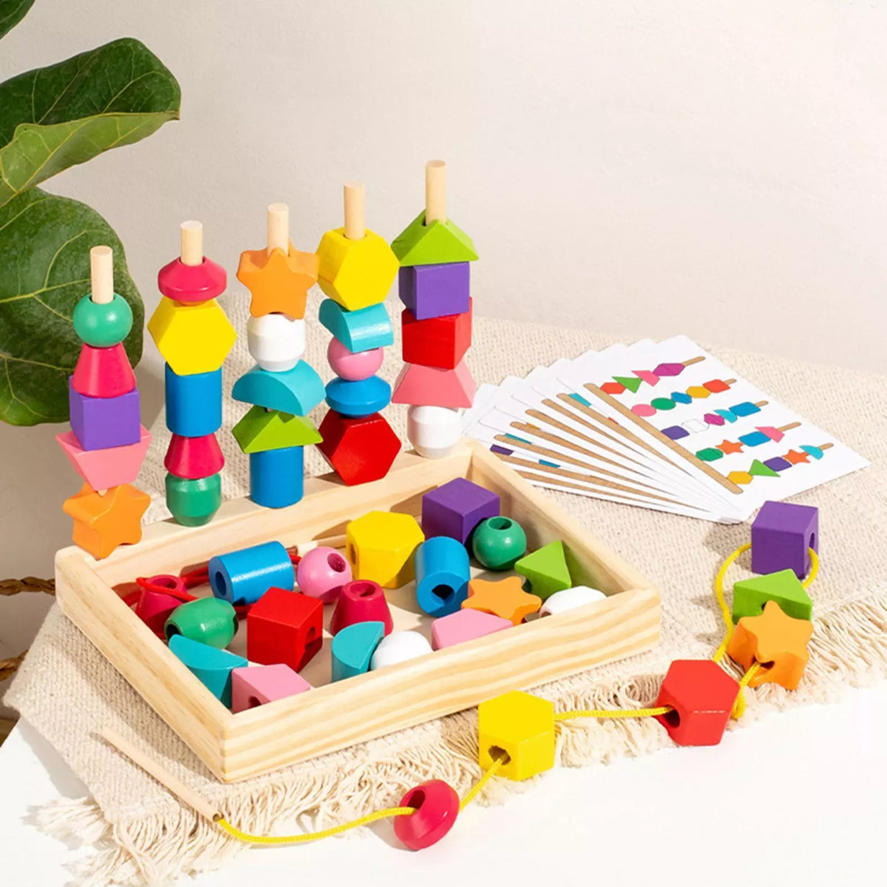 Toystar EcoToys Colorful Shape Match | Encourage Creativity - Discover Shape Recognition & Cognitive Skills - Stimuleer Cr...