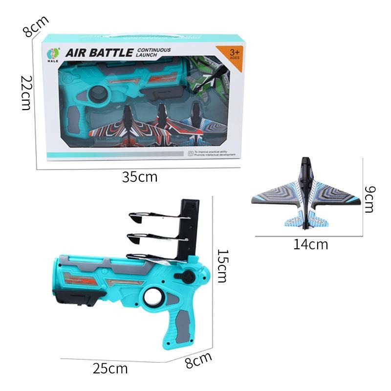 Toystar SkyBlaze | Endless adventures - Airplane toy with glider and shooting function for boys - Eindeloze avonturen - Vl...
