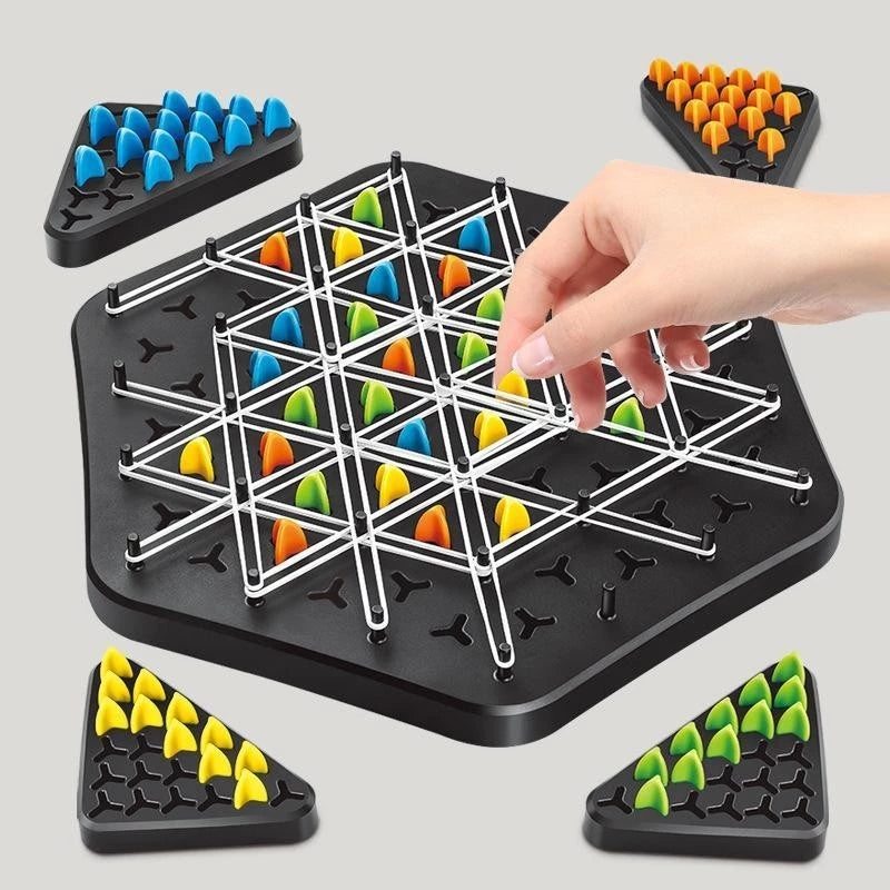 Toystar GeoChain Puzzler | Unleash the Mind - Family fun with geometric puzzle game - Ontketen het Denkvermogen - Familiep...