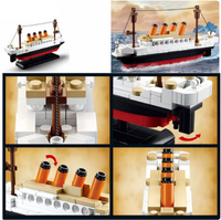 Thumbnail for Toystar TitanCraft | Build your own Titanic - Historical construction toy for kids - Bestseller - Bouw je eigen Titanic - ...