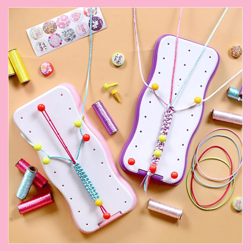 Toystar CreatieKraal | Making beautiful memories together - DIY jewelry braiding kit - Samen mooie herinneringen maken - D...