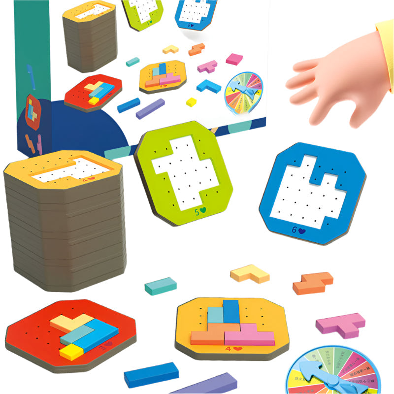 Toystar PuzzleGenius | Learn and play at the same time - 3D Tangram Building Game for kids - Leren and spelen tegelijk - 3...