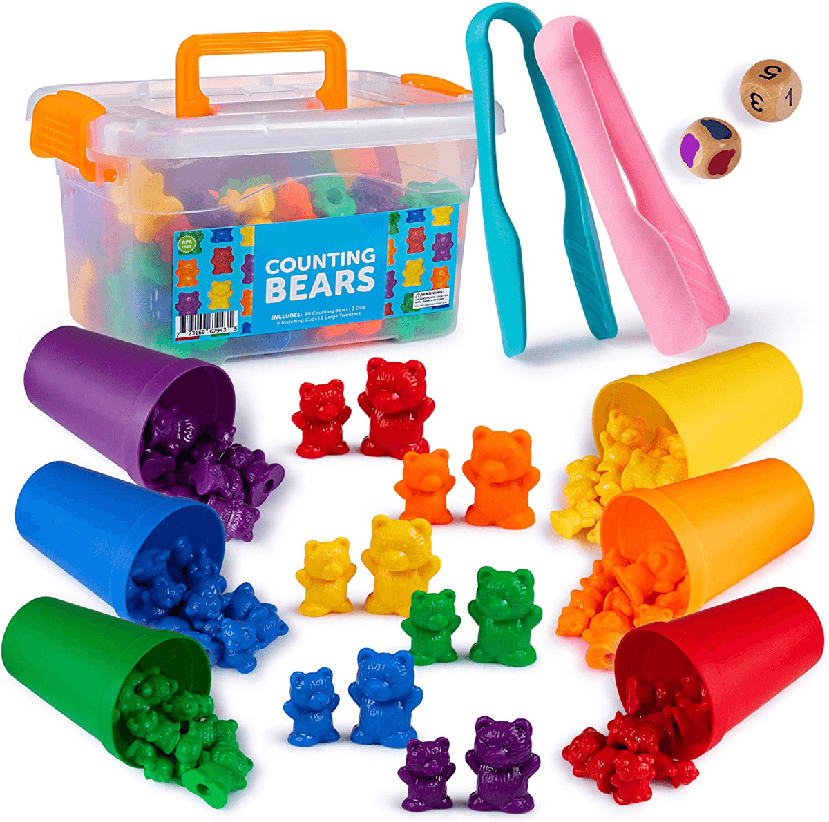 Toystar Bears Match Set | Discover the World of Sorting - Learn and Play with Bears - Ontdek de Wereld van Sorteren - Leer...
