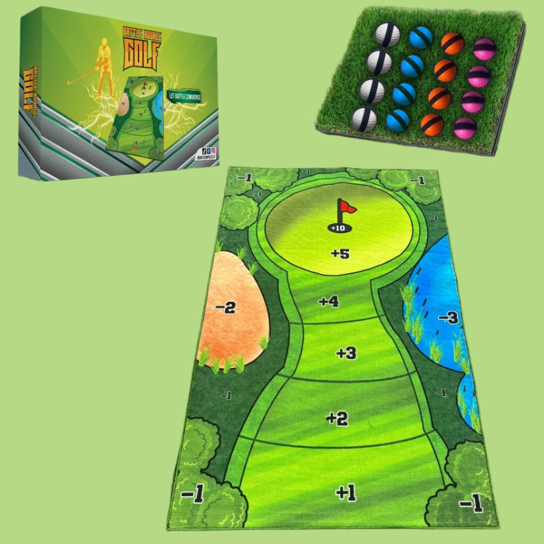 GolfMaster | Verbeter je swing - Indoor & Outdoor Mini Golf Set voor eindeloos speelplezier