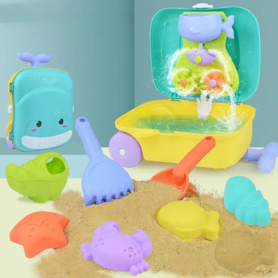 Toystar Beach Adventure | Fun on the Beach - Mini Beach Toy Set with Trolley - Plezier op het Strand - Mini Strand Speelgo...