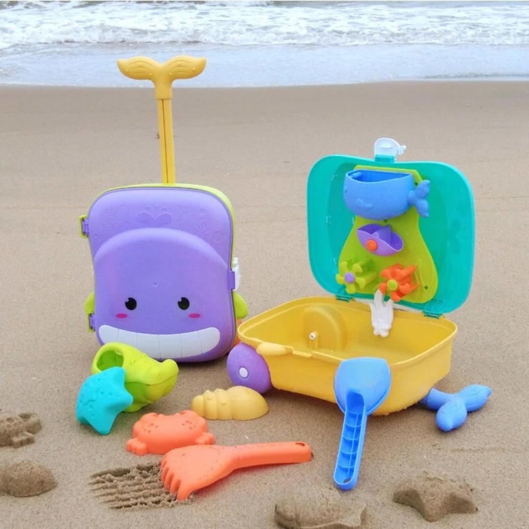 Toystar Beach Adventure | Fun on the Beach - Mini Beach Toy Set with Trolley - Plezier op het Strand - Mini Strand Speelgo...