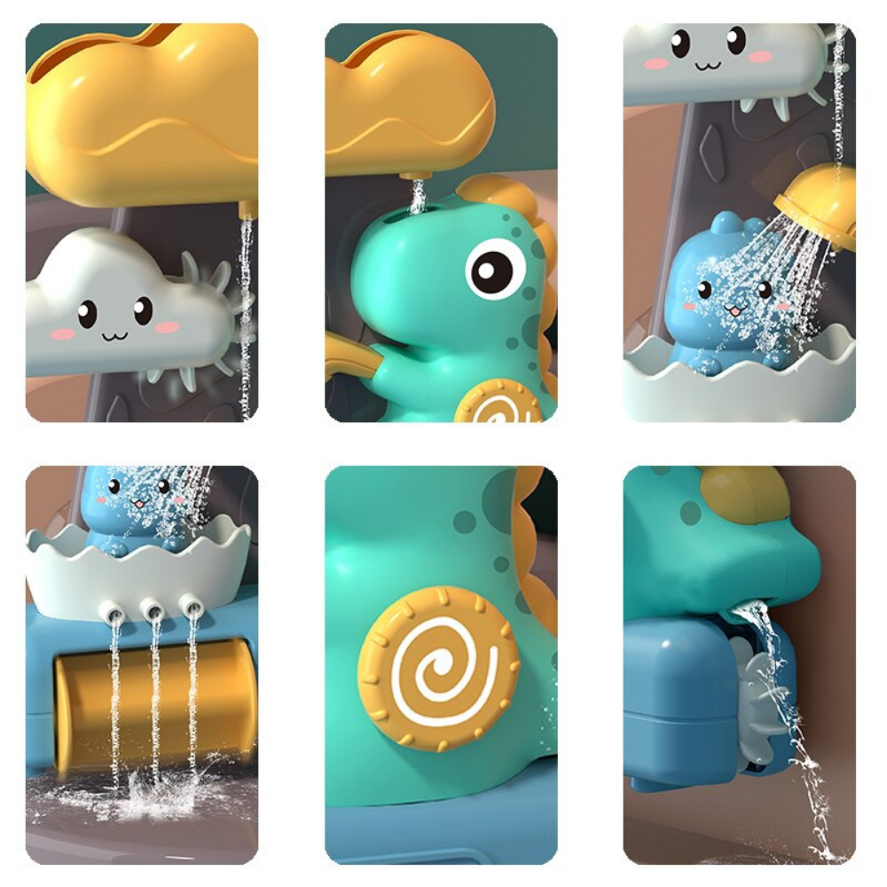 Toystar DinoSplash | Happy Water Adventure - Interactive Bath Toy - Vrolijk Wateravontuur - Interactief Bad Speelgoed (3)